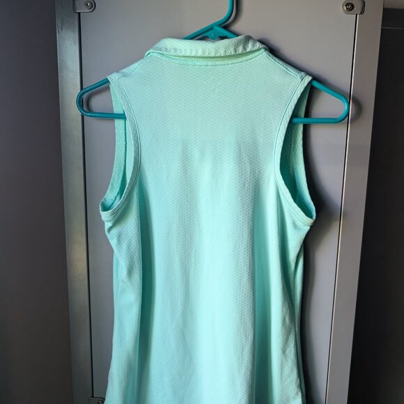 Nike golf collared tank. Mint green size small - Picture 2 of 4